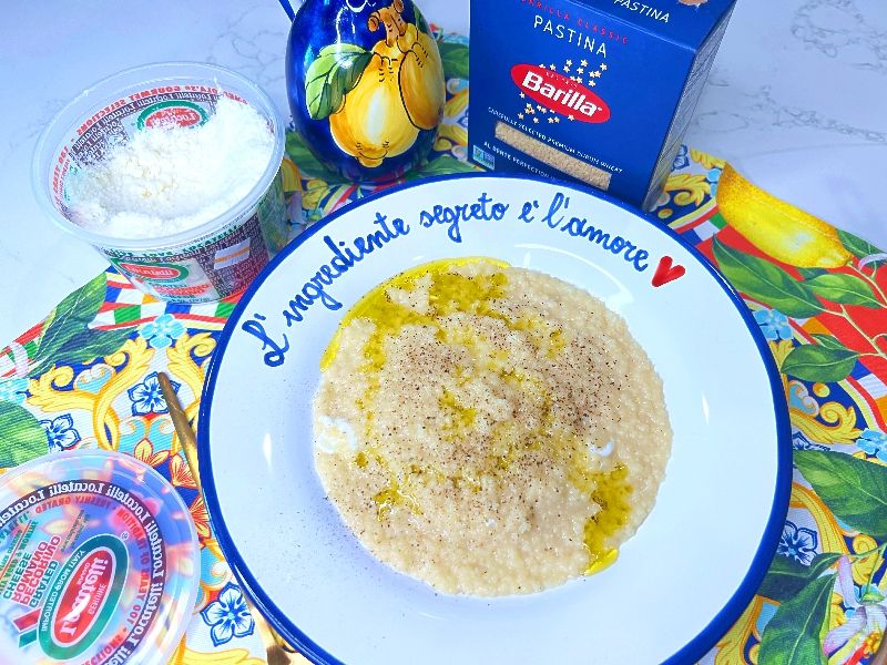 Pastina with Butter & Egg