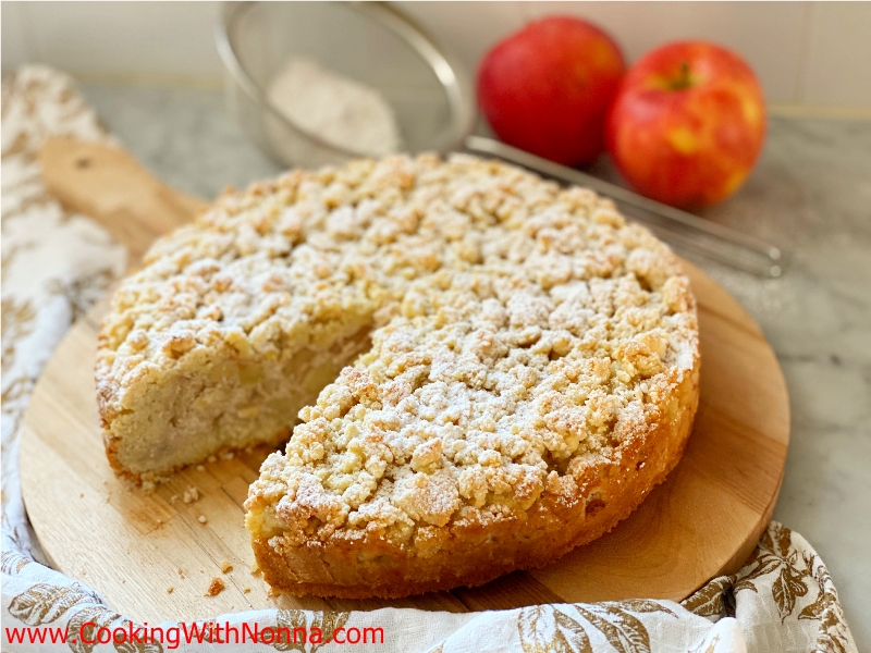 Apple Almond Ricotta Crumble Cake Apple Almond Ricotta Crumble Cake