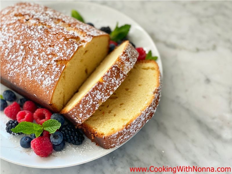 Nonna Dena’s Sour Cream Pound Cake