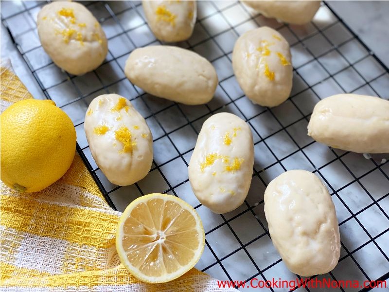 Lemon Drop Cookies - Anginetti