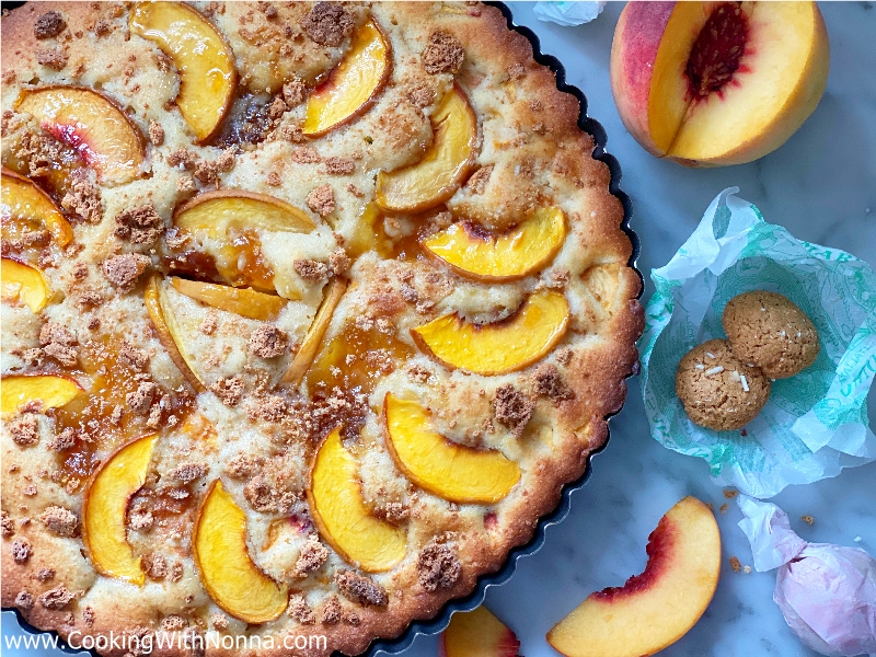 Fresh Peach and Amaretti Cake Fresh Peach and Amaretti Cake