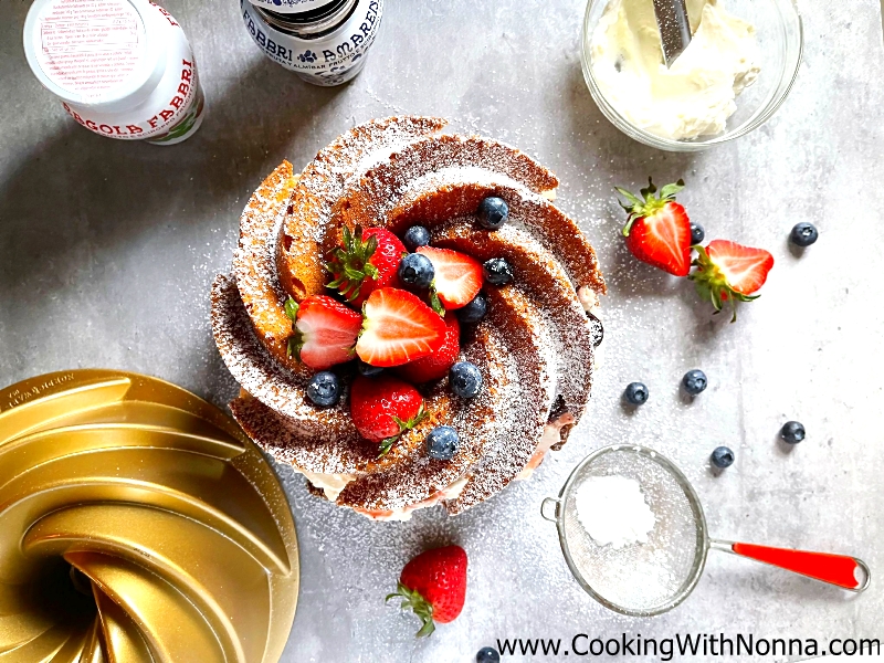 Italian-American Berry Shortcake Italian-American Berry Shortcake
