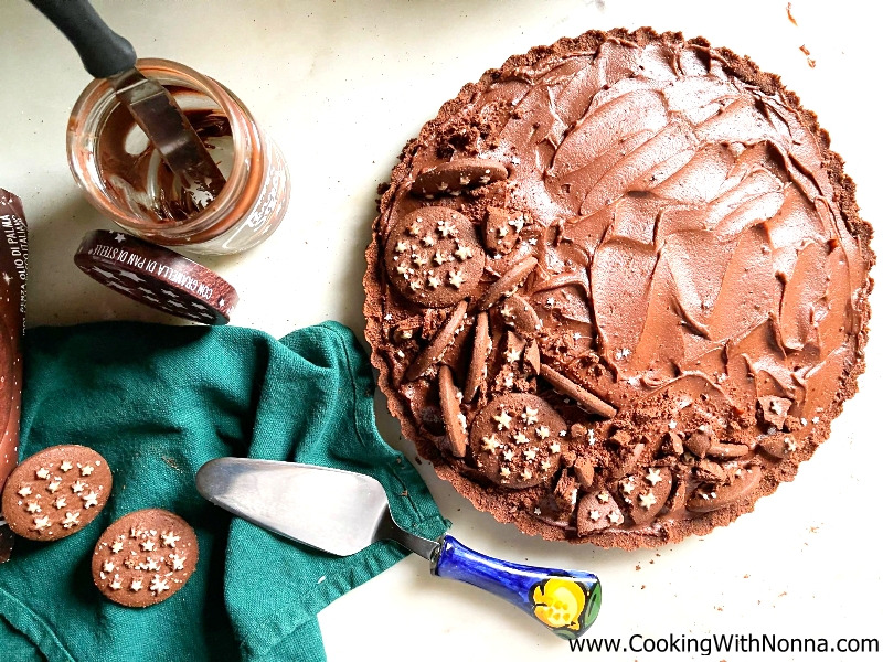 No Bake Pan Di Stelle Tart No Bake Pan Di Stelle Tart
