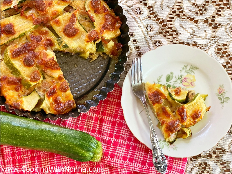 Nonna Maria’s Zucchini & Ham Bake Nonna Maria’s Zucchini & Ham Bake