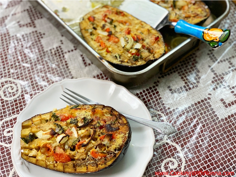 Pugliese Roasted Eggplant -Melanzane alla Fungitidd’ Pugliese Roasted Eggplant -Melanzane alla Fungitidd’
