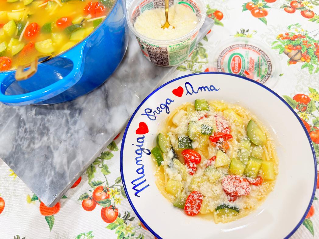 Summer Minestrina Soup Summer Minestrina Soup