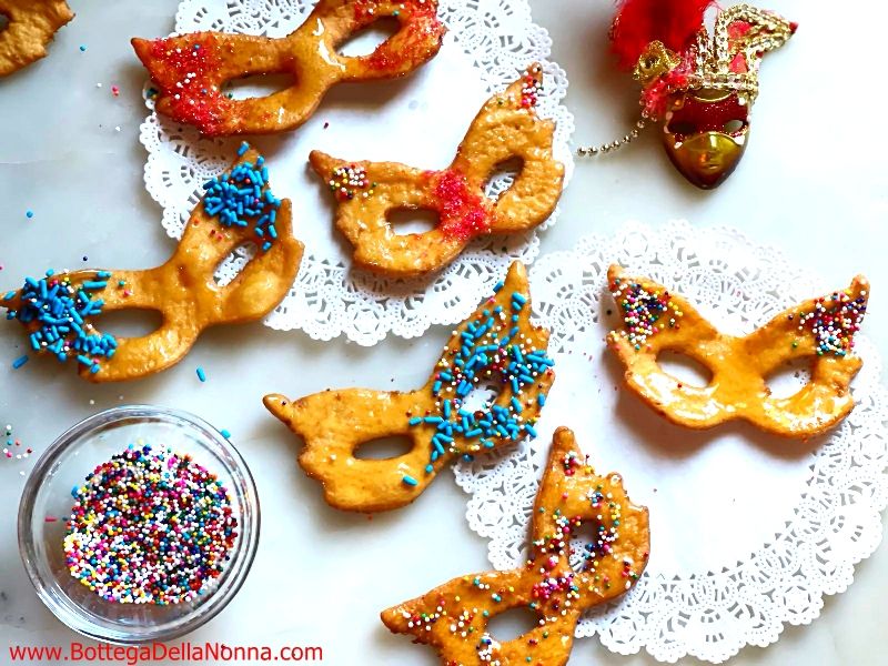Carnevale Mask Fritters
