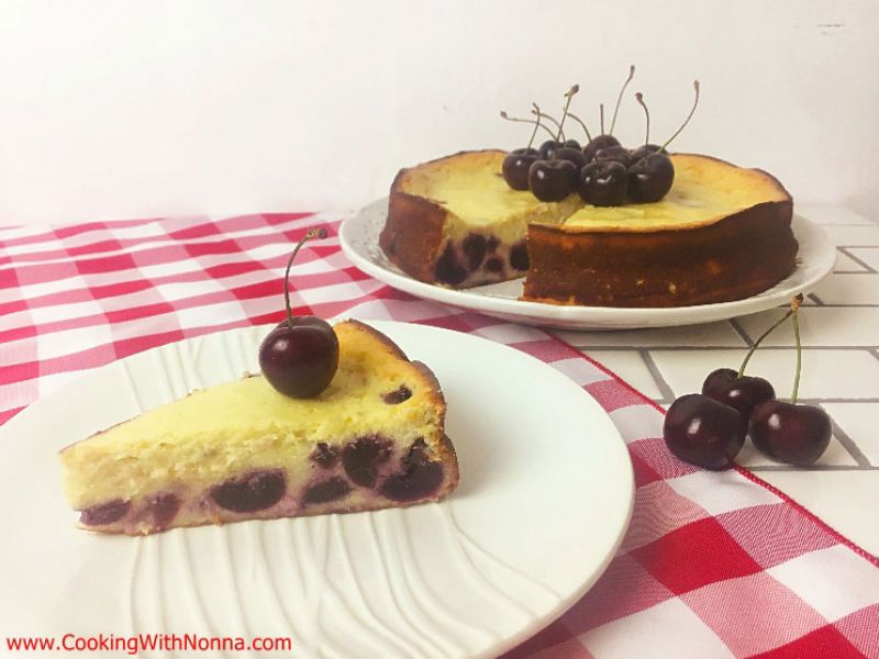 Cherry Ricotta Cake