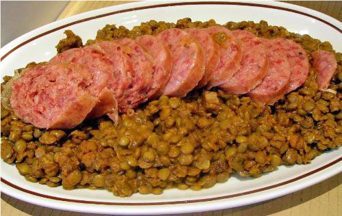 Cotechino with Lentils