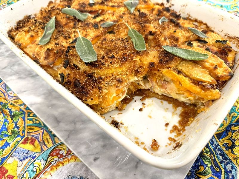 Butternut Squash Parmigiana  