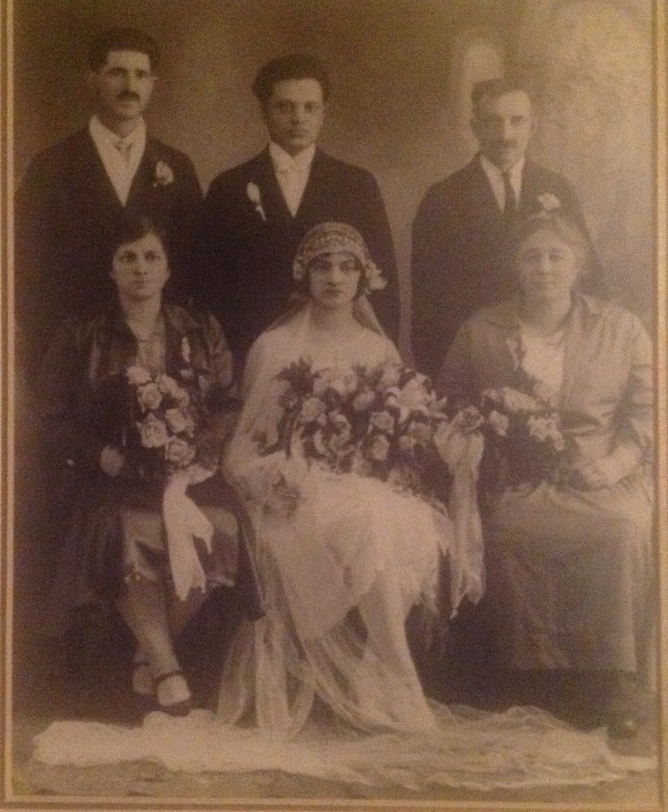 My grant parents Vincenzo and Irma with theirs parents in Montreal, 1928