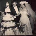 This photo is of my parents wedding day December 2, 1951. Madeline and Robert Sauchelli. They lived in Brooklyn, NY before they were married. This December they will be married "62" years. God has blessed them for sure.
