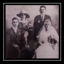My Nonna Mary and Papa Salvatore Perri on their wedding day in 1917. They were from a small town in Calabria called Plati.