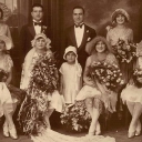 My Grandparents (Julia & Louis) wedding Dec. 1928 (2)
