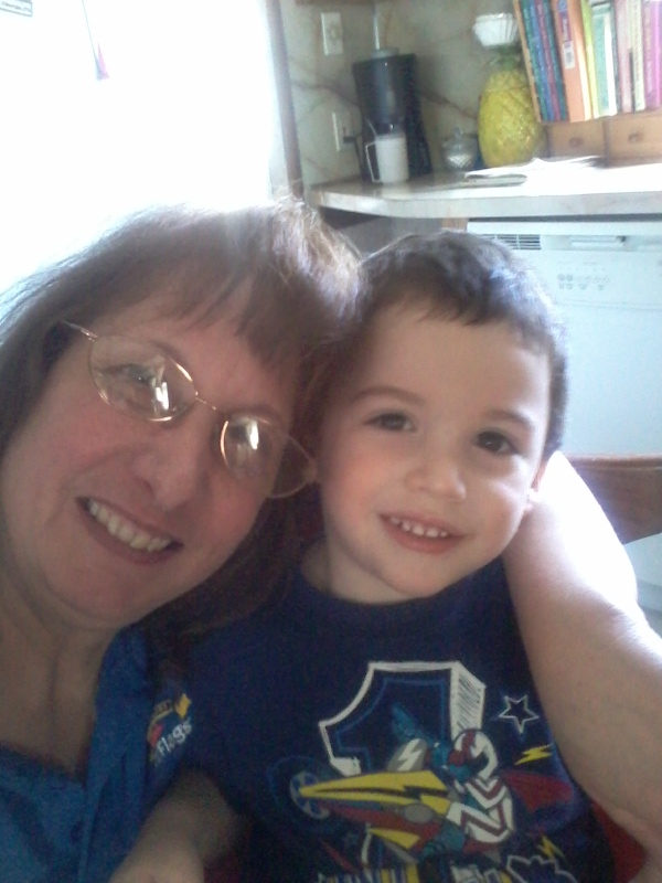 Memaw and my grandson Kevin!
