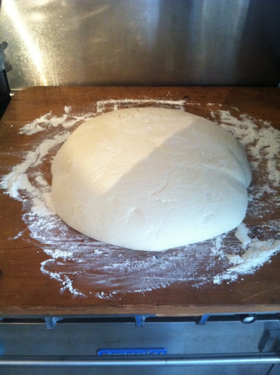 30 lb batch of fresh dough