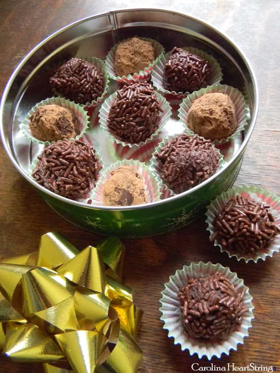 Bailey's Chocolate Truffles