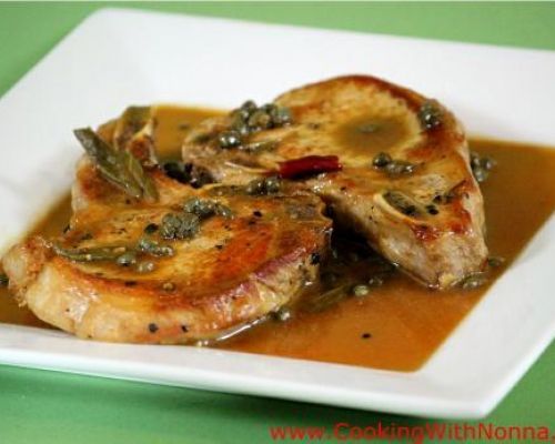 Pork Chops with Capers