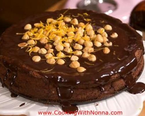 Nutella Grand Marnier Cake
