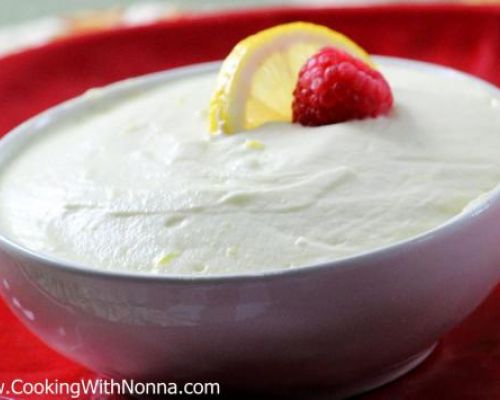 Lemon Whipped Cream Recipe