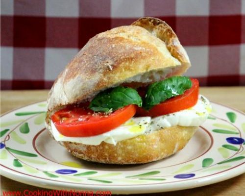 Tirannie klant Alstublieft Panino alla Caprese