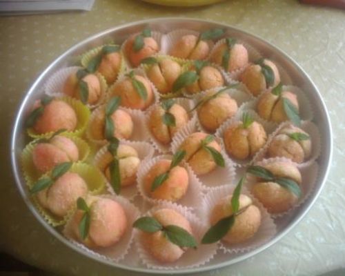 Pesche (Italian Peach Cookies)